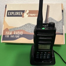 Explorer QRZ-1 Dual Band VHF/UHF 5W Handheld Transceiver Tested - Get On The Air