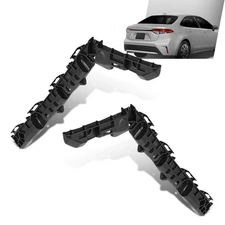 New LH+RH Rear Bumper Cover Retainer Bracket Set For 2020-2025 Toyota Corolla