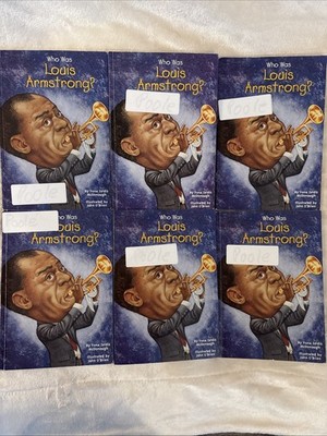 Guided Reading/Small Group Set Of 6 Paperback Copies Of Who Was Louis Armstrong?