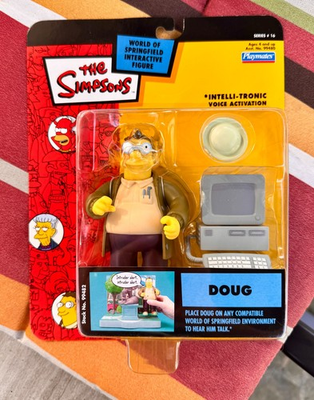#ad The Simpsons WOS world of springfield DOUG series 16 MIB box NM $6 ship US $27.00