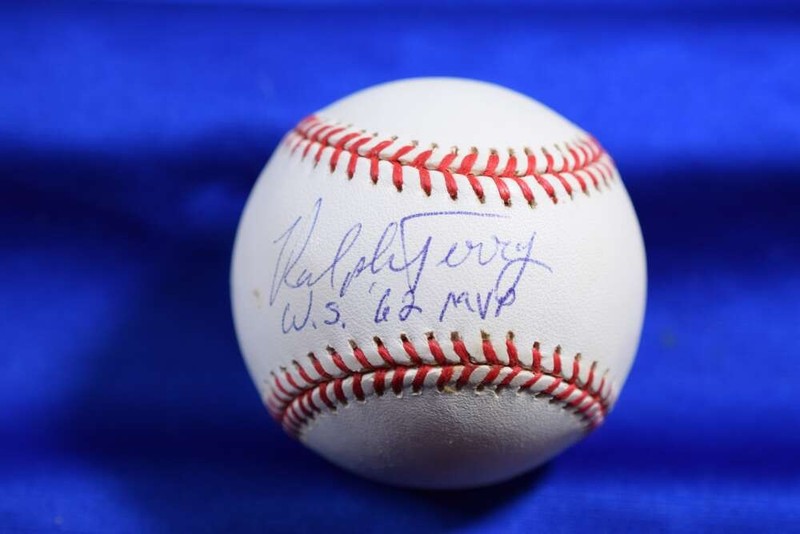 Ralph Terry PSA DNA Autograph American League OAL Signed Baseball WS 62 MVP