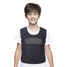 Weighted Vest for Kids (5-9, Medium) - Adjustable Sensory Compression, 3lb Weigh