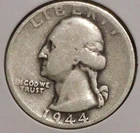 Silver Quarter - Washington - 1944 [319]