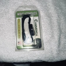 Cammenga Tritium Wrist Band Black Nylon Compass Aluminum Construction USAJ582T