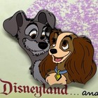 DLR - Lady and the Tramp - Dateline: Disneyland 1955 Dateline- LE 1000 Pin 76429 — photo 1