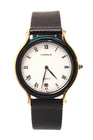 VINTAGE NOS LASSALE BY SEIKO Thin Dress Watch Blue/Gold 5L14-6A39 33mm Case