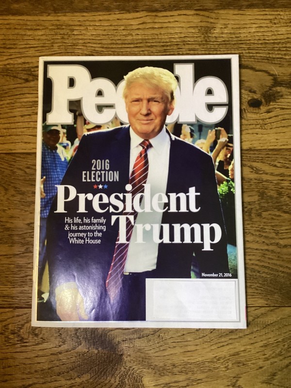 2016 Election People magazine Donald Trump