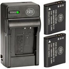 BM LI90 LI-92B 2X Batteries Charger for Olympus Tough TG-Tracker SH2 SH50 SH60