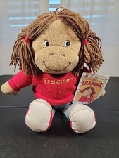 Vintage PBS Arthur Francine Eden plush stuffed Marc Brown 15" Toy