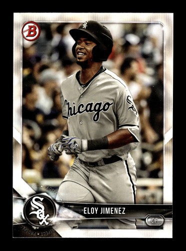 Eloy Jimenez #BP50 2018 Bowman Paper Prospects card