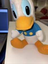 VINTAGE DONALD DUCK Mickey's Christmas Carol Stuffed plush toy 1980's