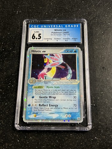 Milotic ex graded CGC 6.5 for sale on eBay