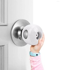 Childproof Door Knob Covers Babyproof Child Door Locks Door Handle Reusable Secu