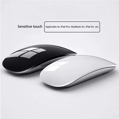 Wireless Bluetooth Computer Mouse Magic Dual-Mode Silent Rechargeable Touch Slim