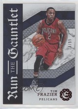 2016-17 Panini Excalibur Run the Gauntlet Red 74/99 Tim Frazier #19 3gb