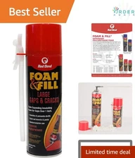 Spray Foam Sealant 8 oz Expanding Insulation Gaps Cracks Waterproof Foam