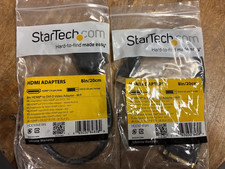 Lot of 2 HDMI To DVI-D Video Adapter M/F StarTech  Dell