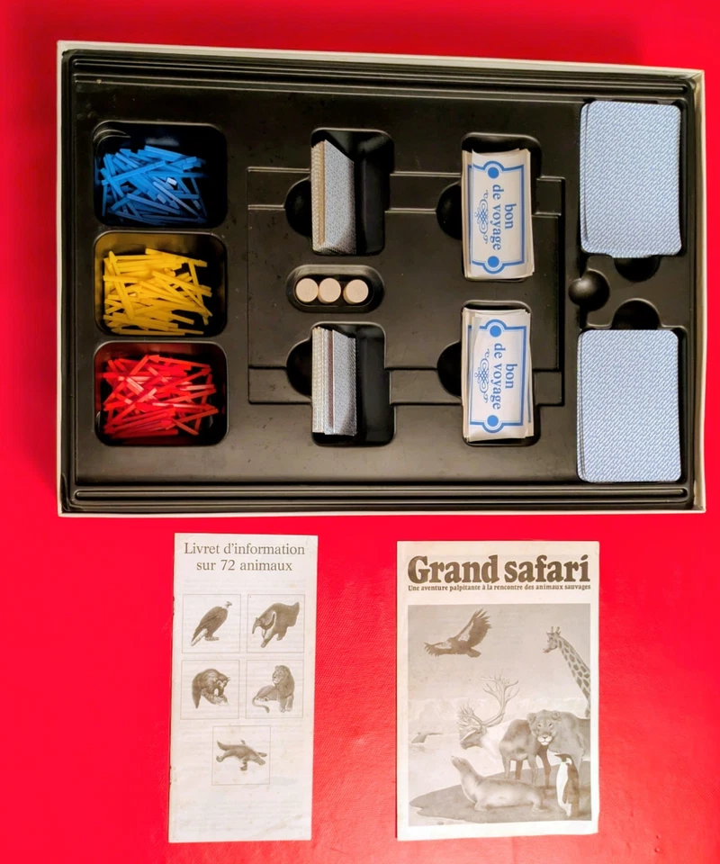 Grand Safari jeu de société Ravensburger 1985 100 % COMPLET - Photo 2/3