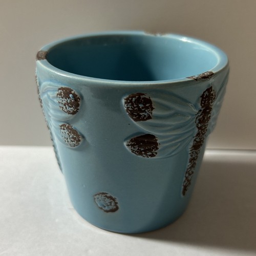 Green & Blue Ceramic Dragonfly Candle Holders/pencil Cups Set Of 2 EC - Picture 9 of 18