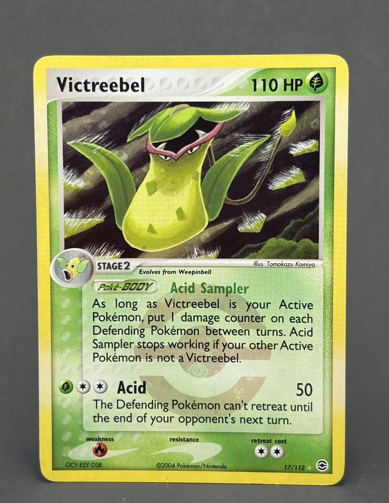 Victreebel 17/112 ex Fire Red Leaf Green Reverse Holo MINT-NM