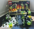 LEGO Blacktron 6988 Alpha Centauri Outpost + Box & Manual - Incomplete + READ