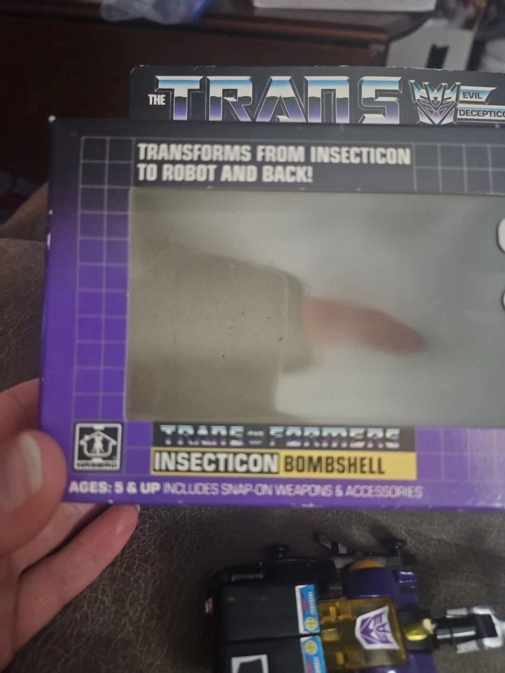 Transformers G1 Bombshell Insecticon Con Caja 1984 Foto 2 de 4