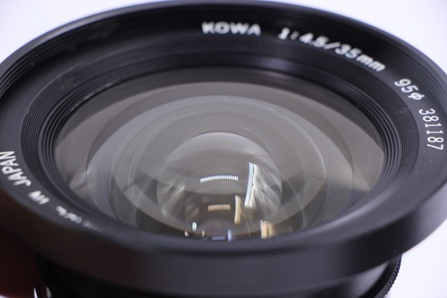 Rarest!! Mint- Kowa 35mm f4.5 35/4.5 Ultra Wide Angle lens Six 6 66 Read Well - Picture 9 of 23