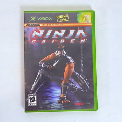 Original Xbox Ninja Gaiden 1 Complete CIB + Reg Card Disc Case Manual Receipt