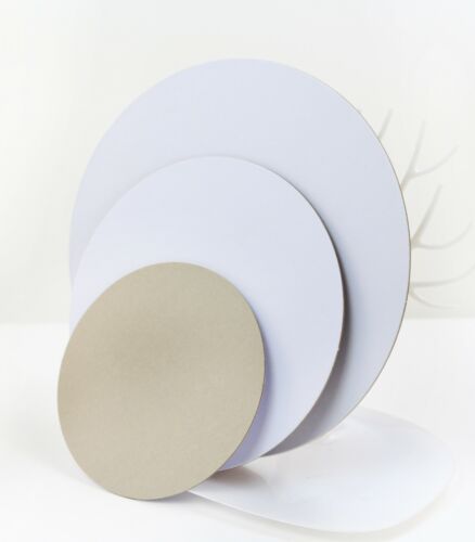 12PK,24PK Cake Base Rigid 2mm/2.5mm Cake Boards Whiteboard Tray 6''8''10''12'' - Picture 10 of 19