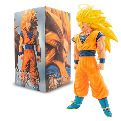 Dragon Ball Z Goku Super Saiyan 3 Three Neo SSJ3 Unbranded Figure statue 12in - Picture 6 of 8