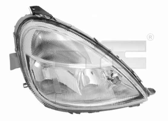 Left TYC 20-0016-05-2 Headlight for MERCEDES-BENZ