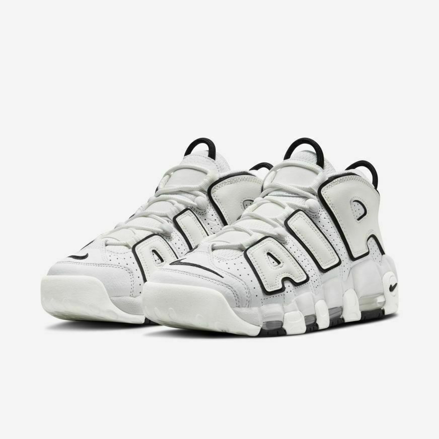 NEW Nike Air More Uptempo Women's Size 11 Summit White/Black-Sail