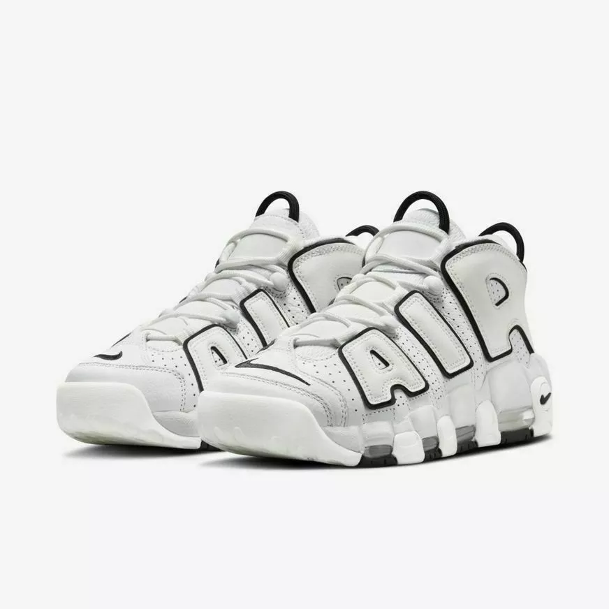 NEW Nike Air More Uptempo Women's Size 11 Summit White/Black-Sail DO6718 100