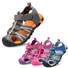 Girls Boys Athletic Sandals Beach Walking Outdoor Closed Toe Sports Sandals