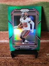 2022 Panini Prizm - Green Prizm #279 Devin White