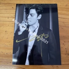 Bigbang TOP T.O.P  Autographed Signed Photo K-POP Collection 5*7 202518