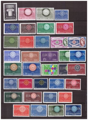 EUROPA CEPT dal 1956 al 2021 Annate complete vendute singolarmente - Afbeelding 6 van 121