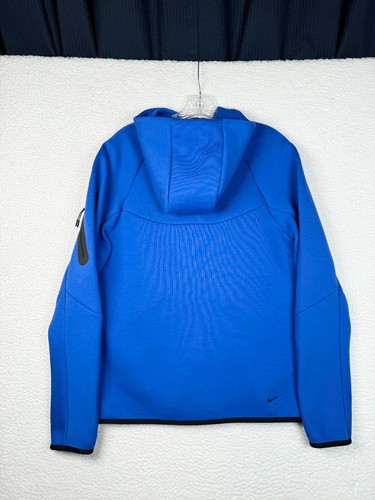 Nike Tech Fleece Windrunner Hoodie Mens Small Blue Long Sleeve Hooded Full Zip - Imagen 2 de 12