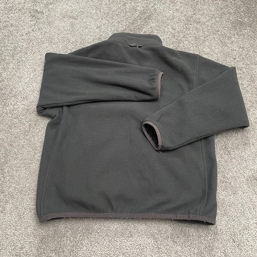 The North Face Glacier Fleece Jacket Boys Medium Black Full Zip Pocket Outdoor - Picture 2 of 15