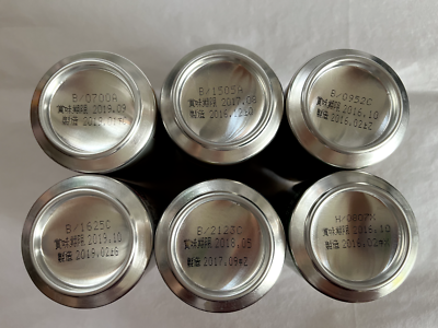 Japan ASAHI BEER 350ml.x6 Empty Can Clear Asahi