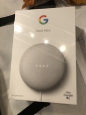 Google Nest Mini (2nd Generation) Smart Speaker - Chalk