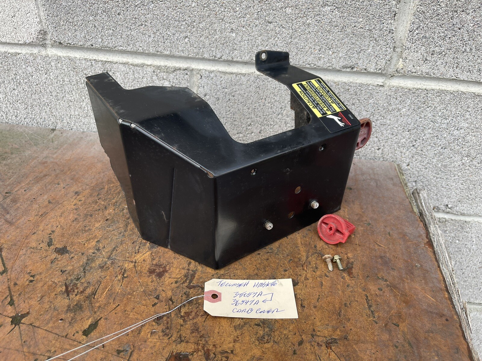 TECUMSEH SNOW BLOWER CARBURETOR COVER 36547a eBay