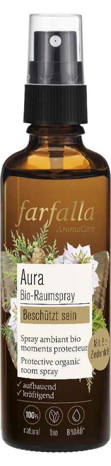 FARFALLA Beschützt sein Aura Bio-Raumspray