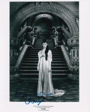 FRANCESCA ANNIS signed Autogramm 20x25cm DUNE in Person autograph COA
