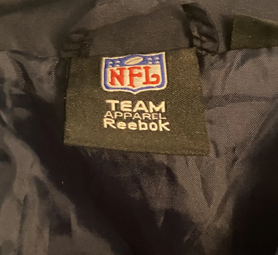 Chaqueta Tennessee Titans Adulto XL Azul Cortavientos Cremallera Completa Simulación Softshell Hombres Foto 4 de 4