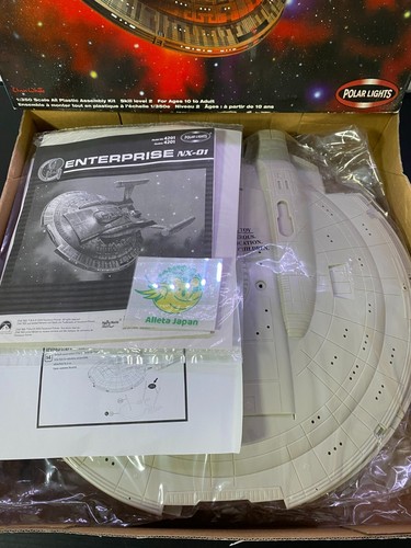 Star Trek NX01 Polar Lights Enterprise Model Kit Toys Hobbies POLAR LIGHTS 1/350 - Picture 2 of 8