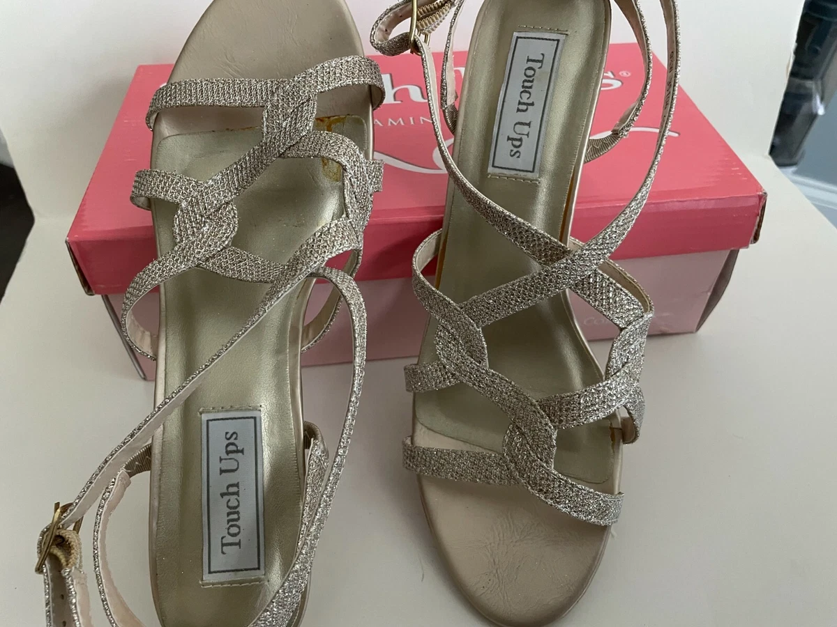 Champagne hotsell women's shoes