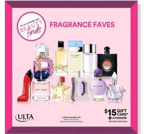 ULTA Beauty Finds Fragrance Faves Women's 11 Pieces Sampler Kit for ...