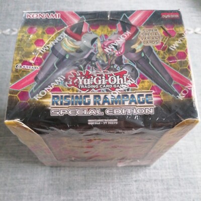 YU-GI-OH! Rising Rampage Special Edition Display EN I Neu & OVP