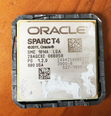 ORACLE SPARCT4 SME 1914A LGA 29AGCXCCeramic CPU Highly Collectible
